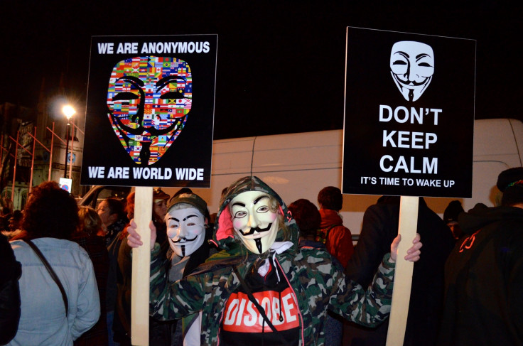 Anonymous Million Mask March