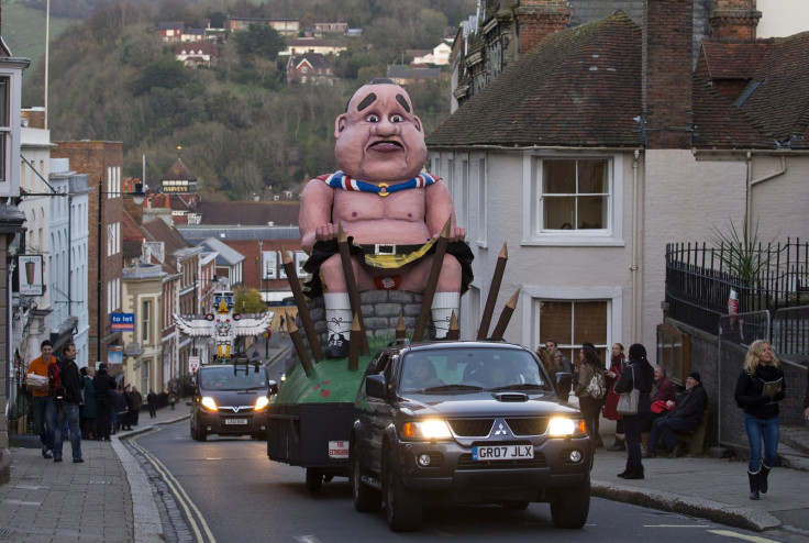 Social media rage saved Alex Salmond effigy saved from flames in Lewes