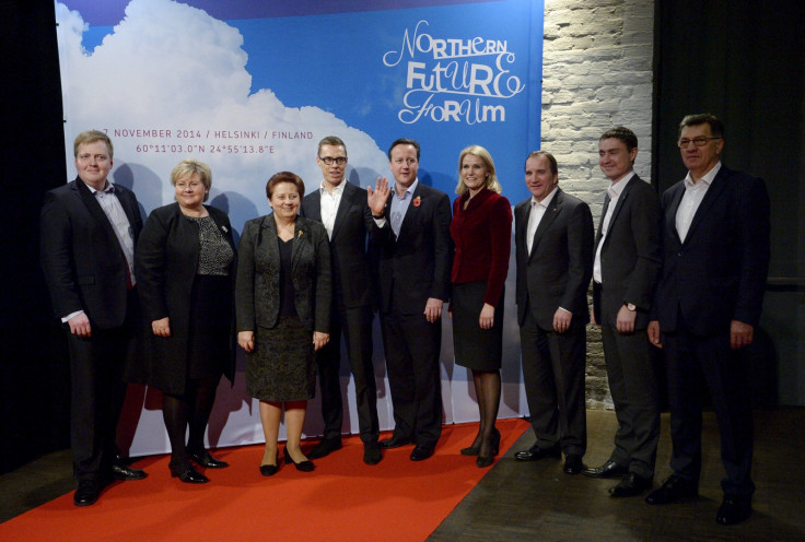 Prime Ministers of Iceland Sigmundur Gunnlaugsson, Norway Erna Solberg, Latvia Laimdota Straujuma, Finland Alexander Stubb, Britain David Cameron, Denmark Helle Thorning-Schmidt, Sweden Stefan Lofven, Estonia Taavi Roivas and Lithuania Algirdas Butkeviciu