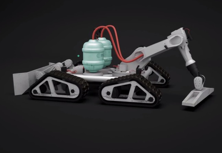 3d printing robot ESA lunar base