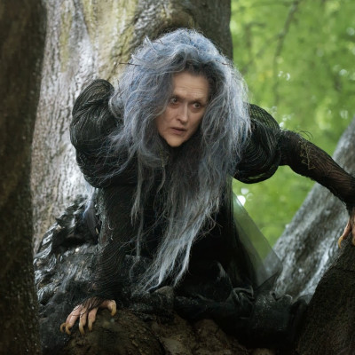 Meryl Streep plays the Witch in Disney's film adaptation of Into The Woods