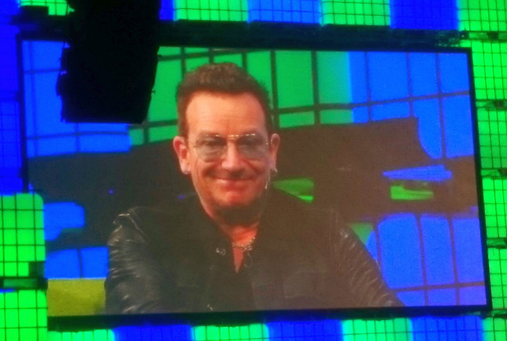 U2's Bono appeared at Web summit 2014 to talk about the future of music