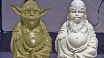 Zen Yoda and Zen Chewbacca - Sci-Fi toys 3D-printed and sold on Etsy by inventor/designer Chris Milnes Zen Yoda and Zen Chewbacca - Sci-Fi toys 3D-printed and sold on Etsy by inventor/designer Chris Milnes