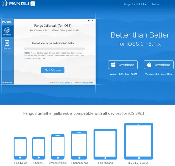 Pangu8 1.0.0 for Mac Pangu8 1.0.0 for Mac