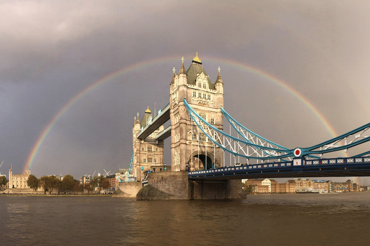 tower bridge rainbow