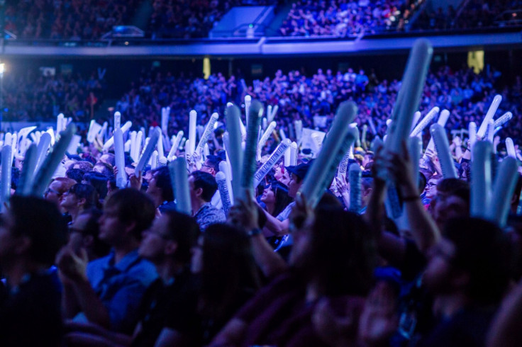 BlizzCon 2014 tournament crowds