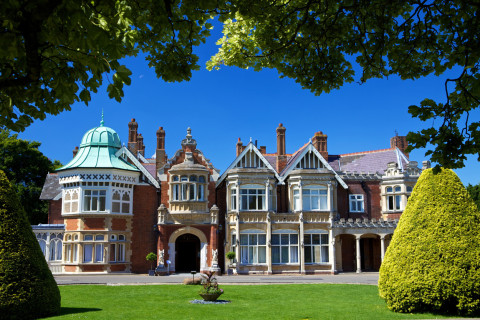 The mansion at Bletchley Park