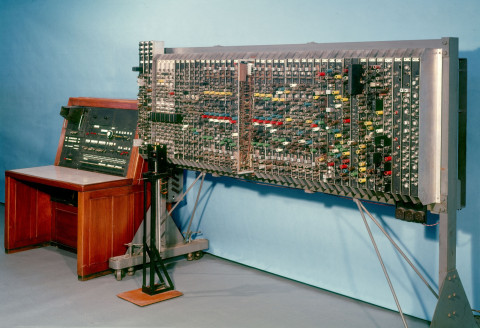The Pilot Ace Computer, designed by Alan Turing at the National Physical Laboratory in the early 1950s