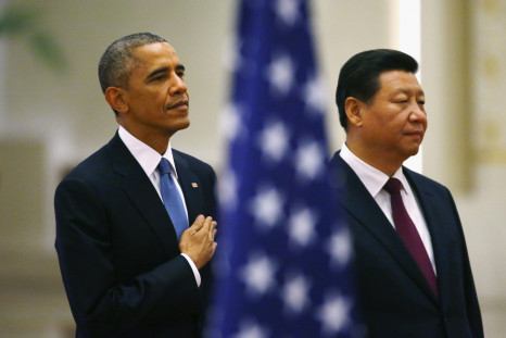 US-China climate change announcement in Beijing
