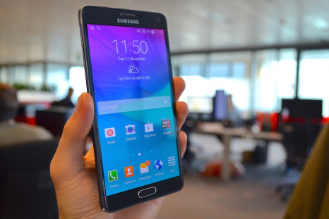 The Samsung Galaxy Note 4