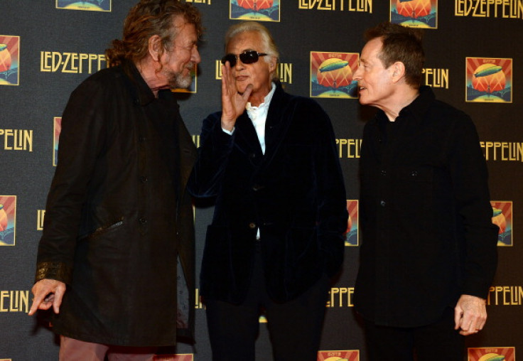 Robert Plant, Jimmy Page and John Paul Jones