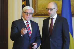 German Foreign Minister Frank-Walter Steinmeier Ukraine Russia War