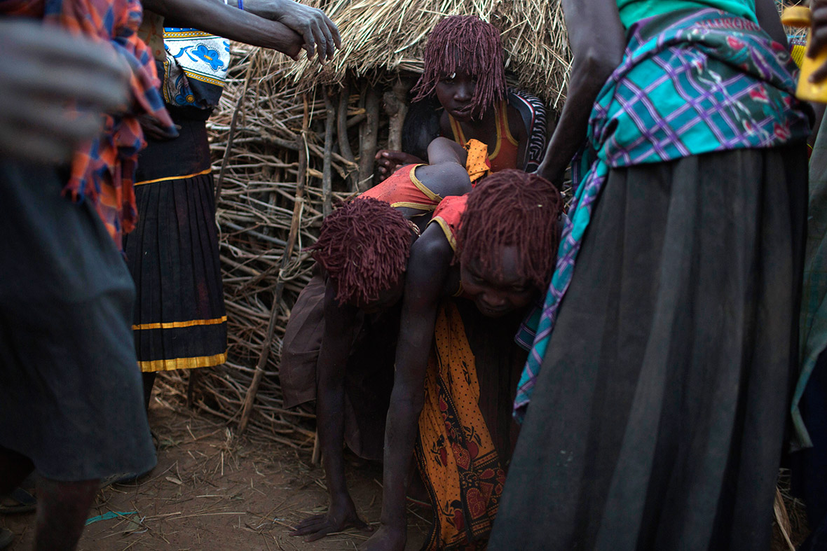 Fgm Frightened Girls Undergo Tribal Circumcision Ceremony In Kenya Graphic Images