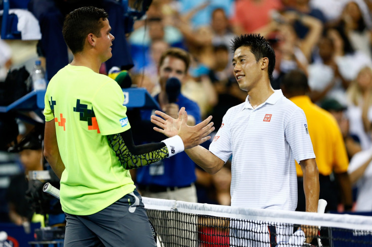 Kei Nishikori v Milos Raonic