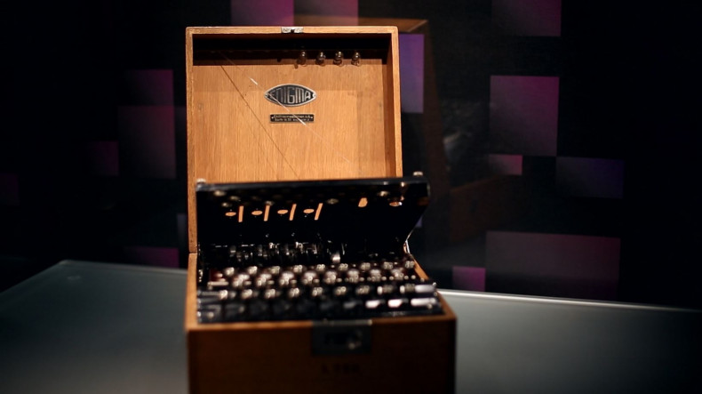 An Enigma machine