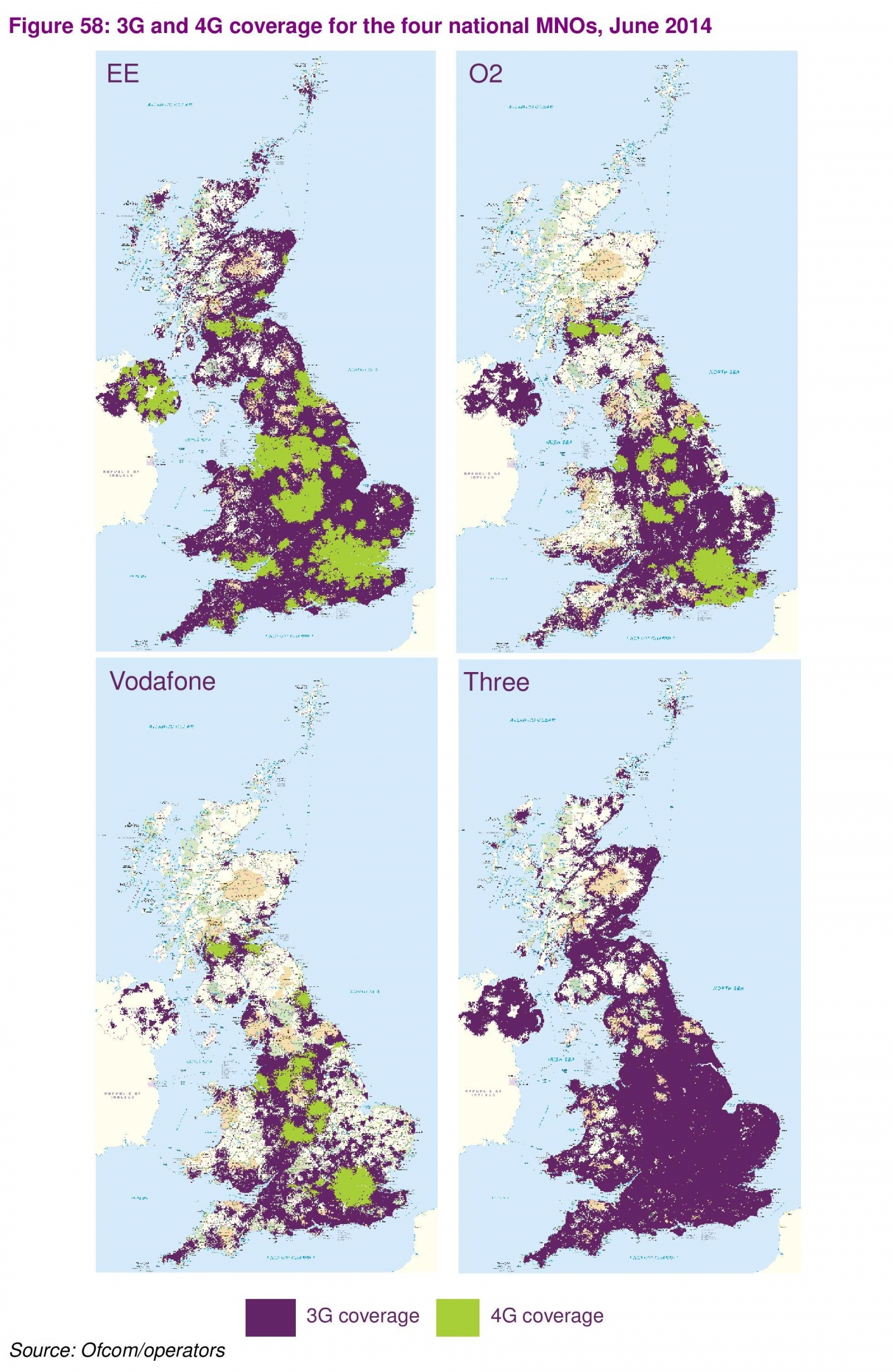 Phone Signal Coverage Map Best And Worst Uk 4G And 3G Mobile Broadband Networks Revealed