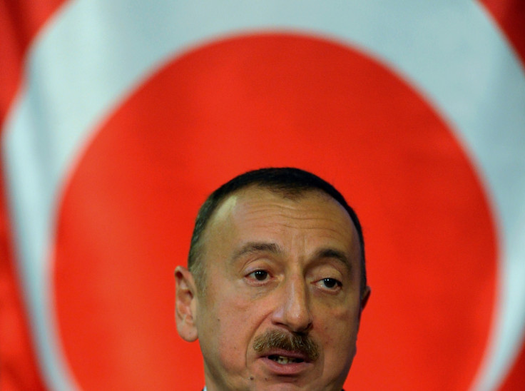 The President of Azerbaijan Ilham Aliyev