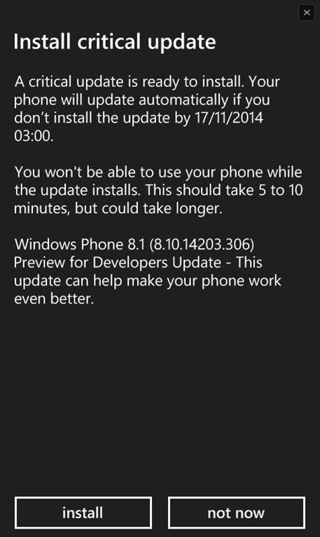 Windows Phone 8.1 Windows Phone 8.1