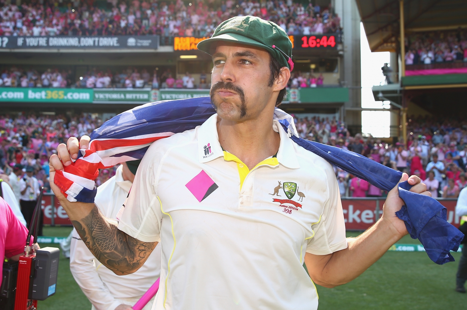 Australia Bowler Mitchell Johnson Named ICC Cricketer of the Year After