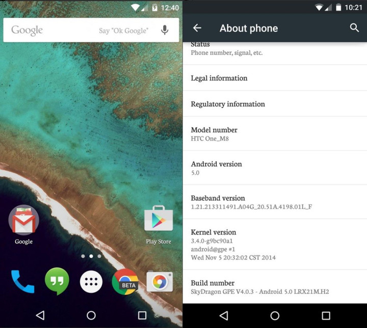 Android 5.0 Lollipop Android 5.0 Lollipop