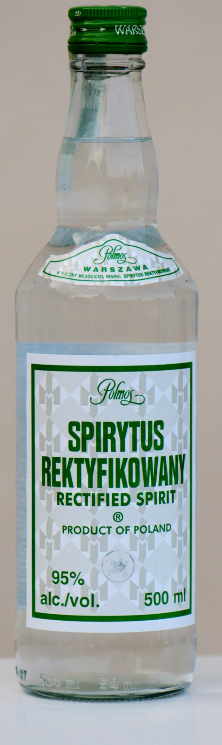 Polmos Spirytus Rektyfikowany - Polish 95 per cent proof spirit