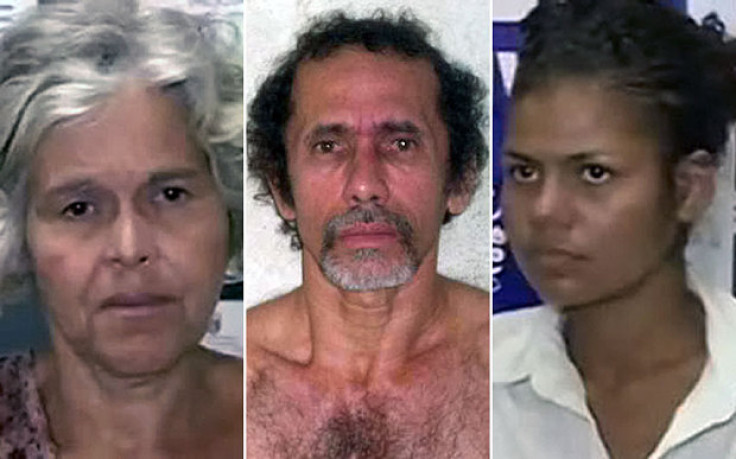 Cristina Pires, wife of cannibal Jorge Beltrao Negromonte da Silveira, who was sentenced and his mistress, Bruna Cristina Oliveira da Silva (Handout)