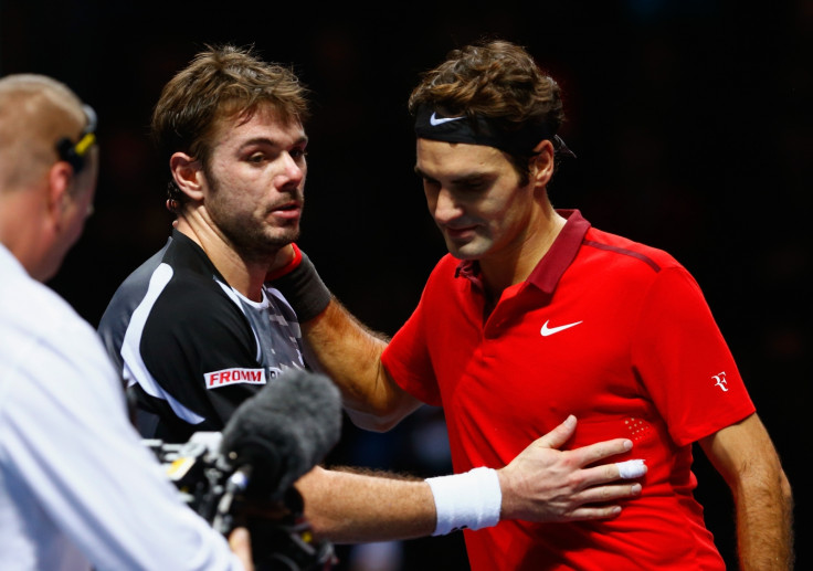 Roger Federer and Stanislas Wawrinka