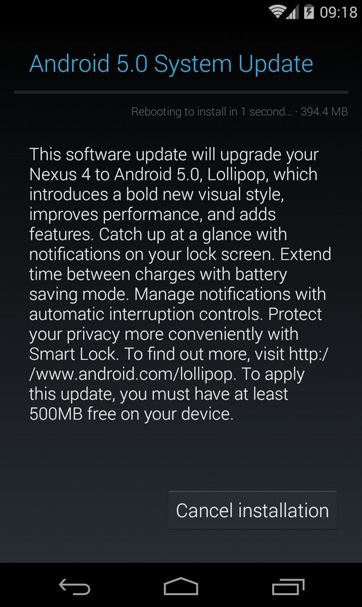 Android 5.0 Lollipop
