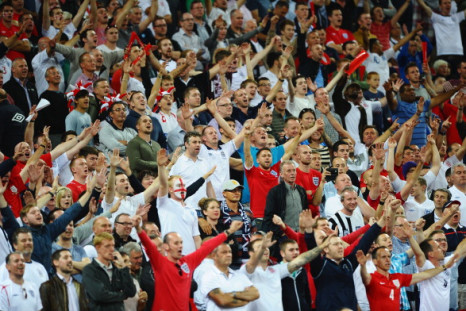 England Fans at Wembley