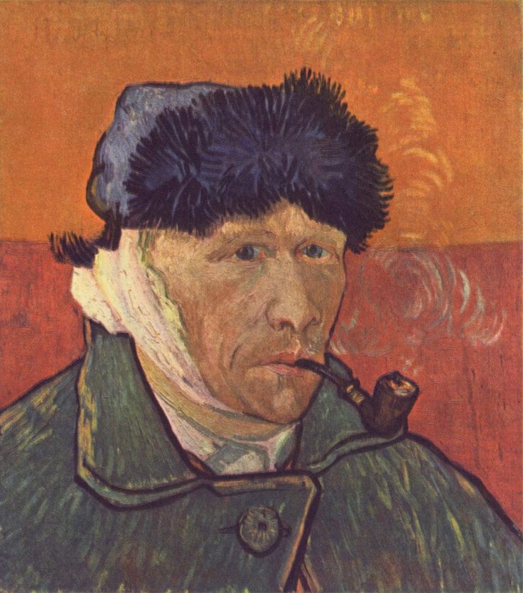 Self-portrait of Vincent Van Gogh, after he had cut off his right ear