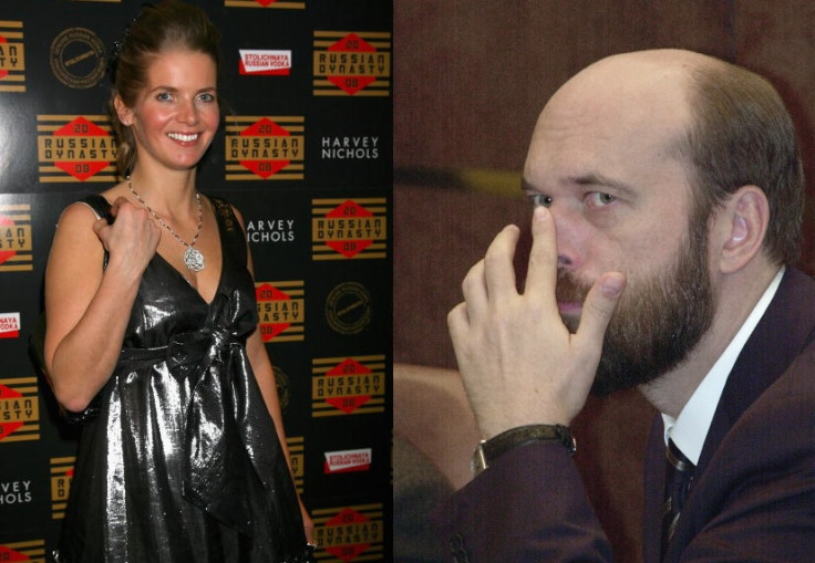 Alexandra Tolstoy and Russian oligarch Sergei Pugachev