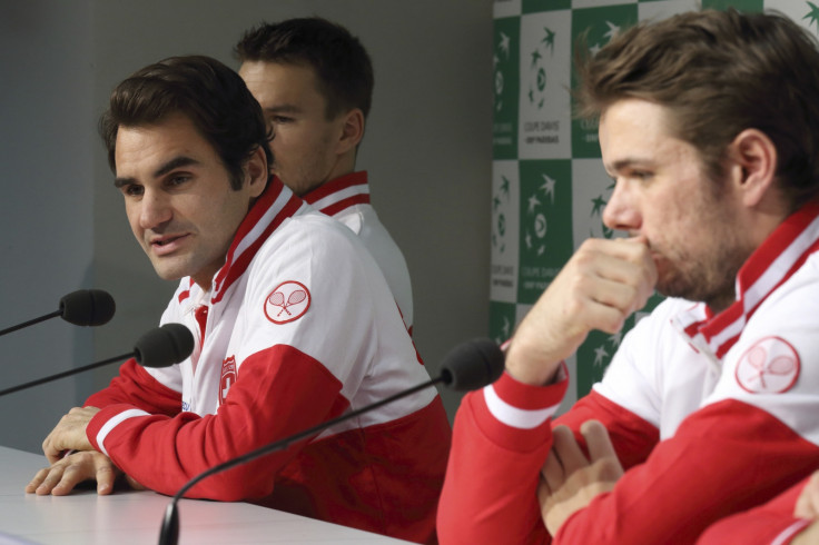 Roger Federer and Stanislas Wawrinka