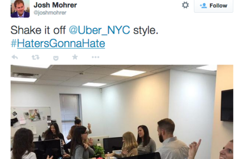 Uber New York GM Dismisses Controversy in Tweet