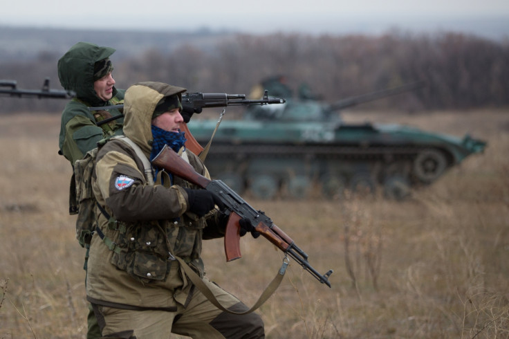 OSCE Convoy attacked eastern Ukranie Donetsk