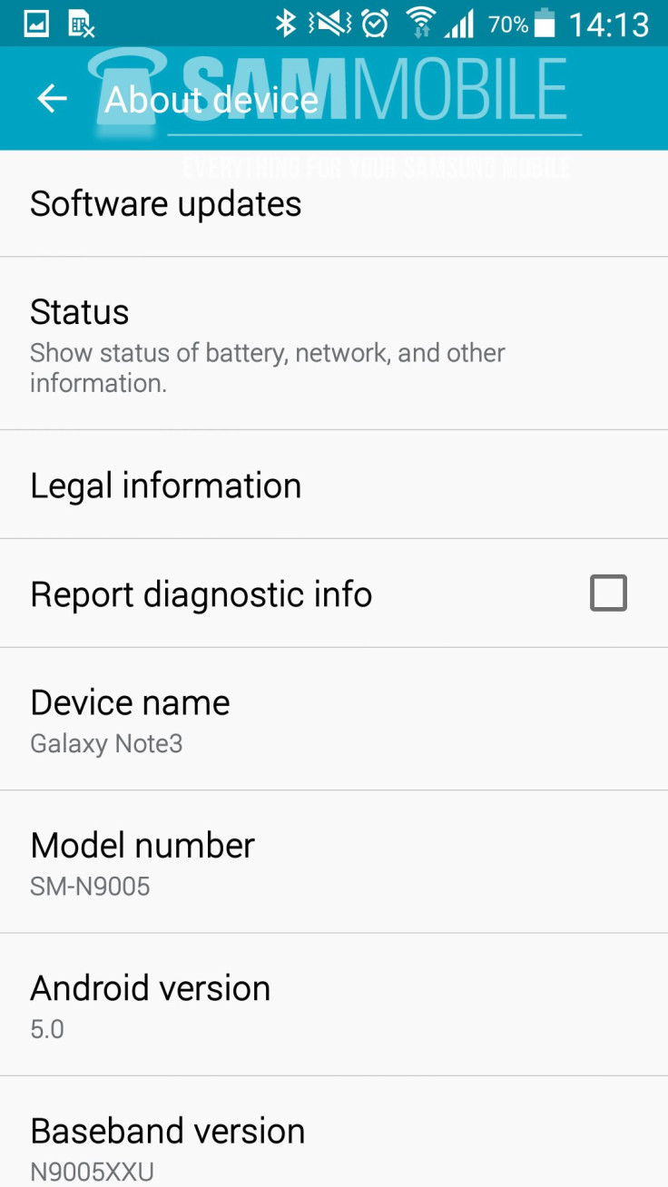 Galaxy Note 3 Running Android 5.0 Lollipop Gets Previewed in Video