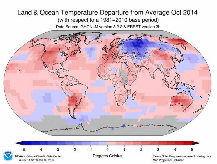 hottest october