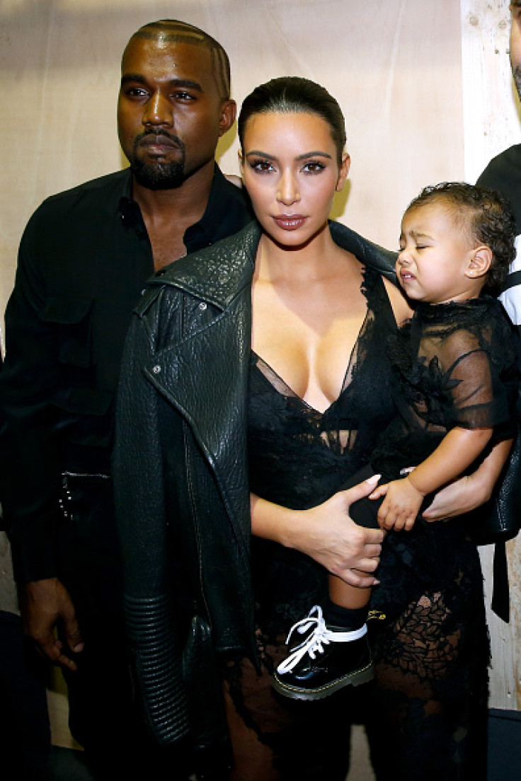Kanye West Kim Kardashian North West