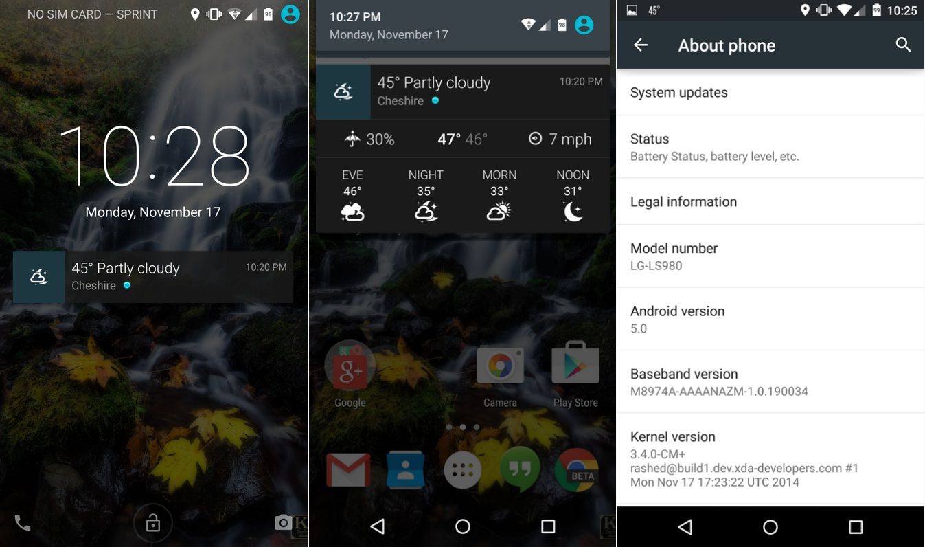 download latest cyanogenmod zip for lv uk410