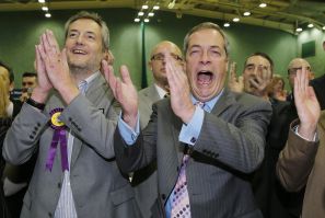 Farage at the Rochester by-election result
