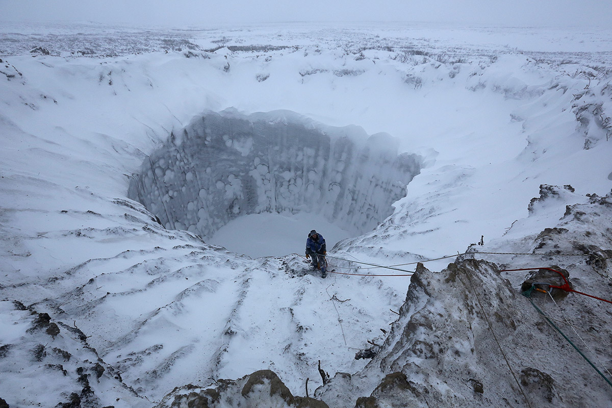crater siberia