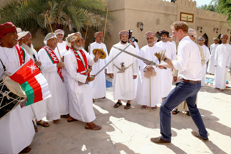 prince harry oman