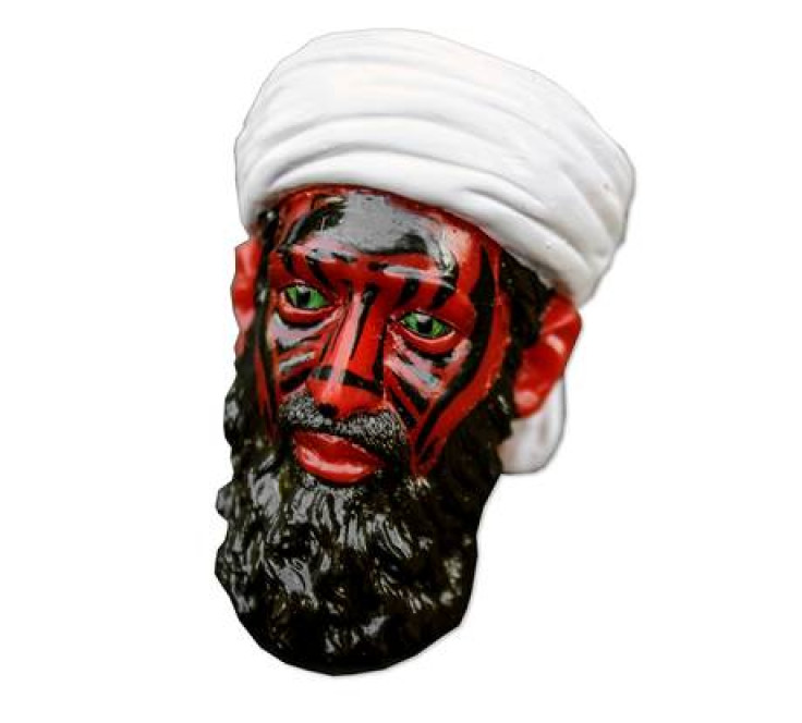 Doll of bin Laden, sold at auction for $12,000 (handout)