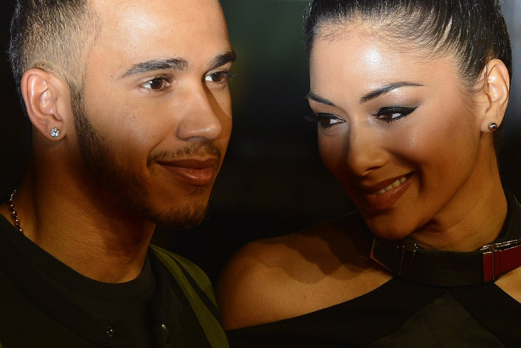 Lewis Hamilton and Nicole Scherzinger