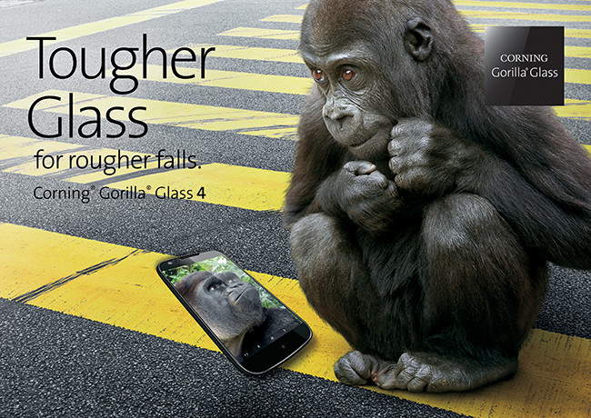Corning Gorilla Glass 4 Officially Showcases: Your Smartphone Screens Will be Better Guarded against Damages Corning Gorilla Glass 4 Officially Showcases: Your Smartphone Screens Will be Better Guarded against Damages