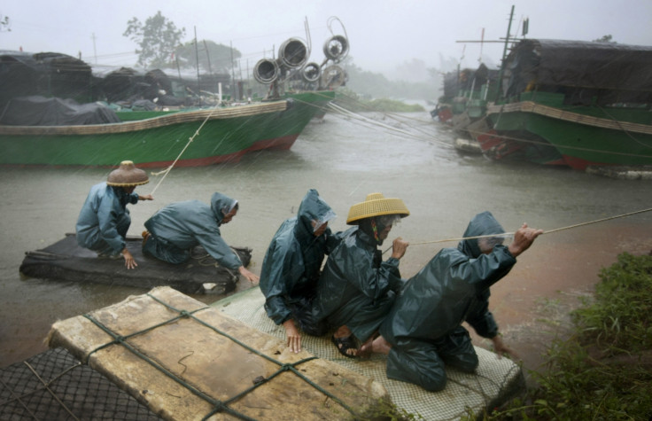 South China sea fisherman
