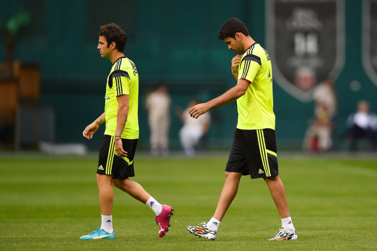 Fabregas and Costa