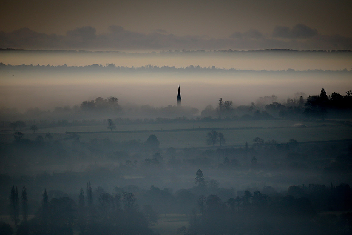 fog frost England
