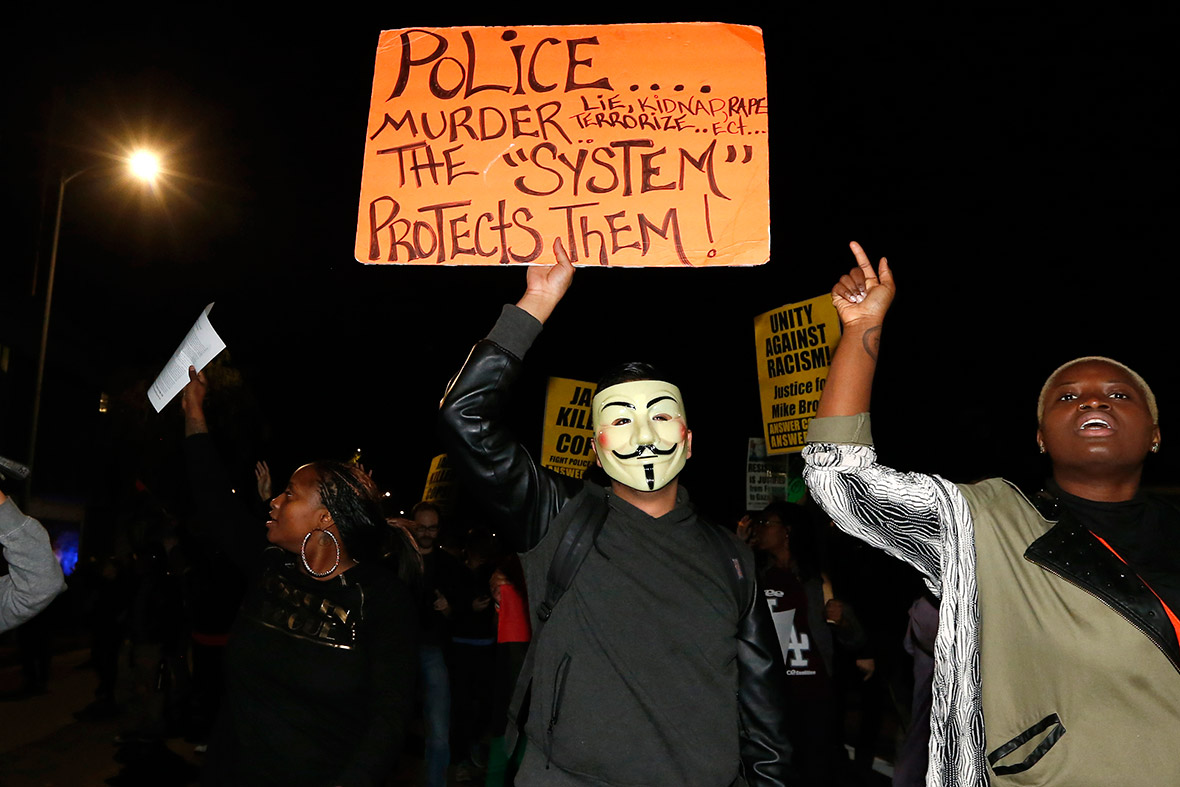 ferguson protest LA