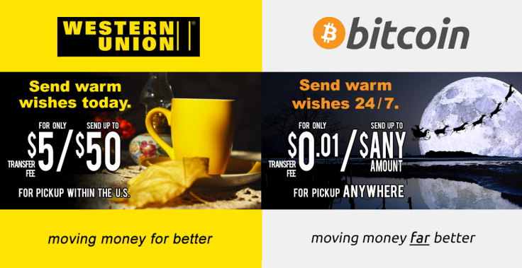 western union bitcoin advert