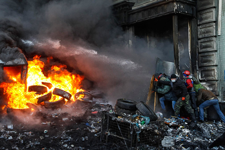 pictures of the year: Maidan Kiev Ukraine